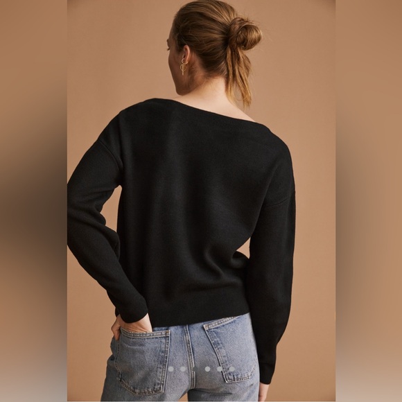 Anthropologie Maeve Boat Neck Sweater - Picture 3 of 10